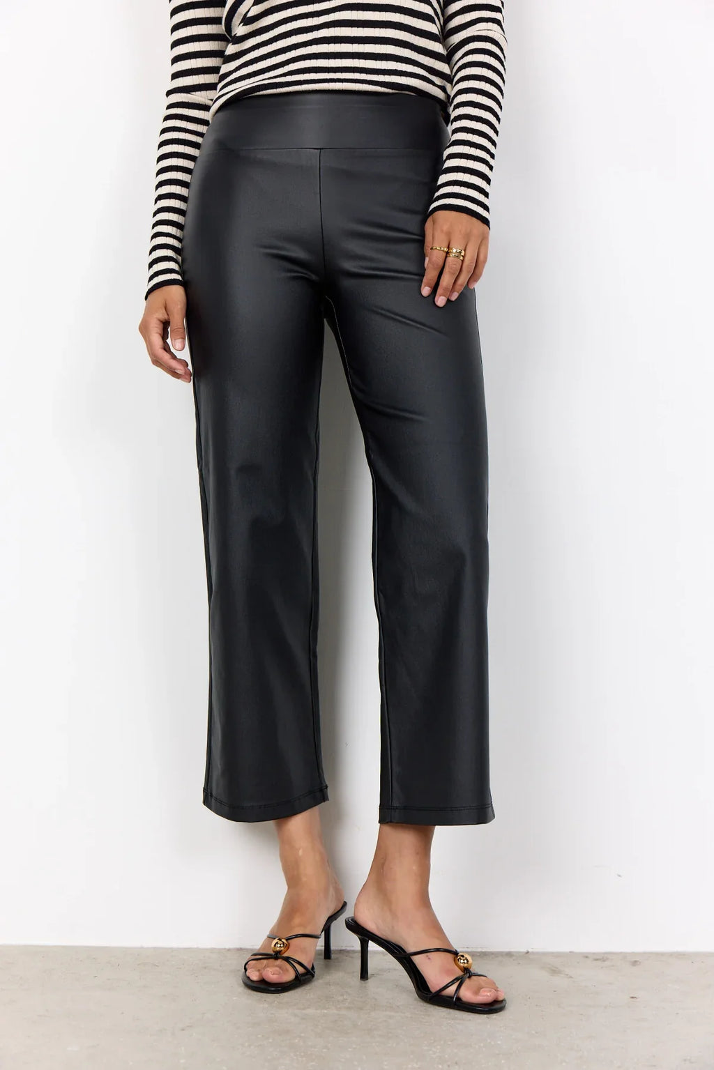 Soya Concept Pam Pleather Trousers
