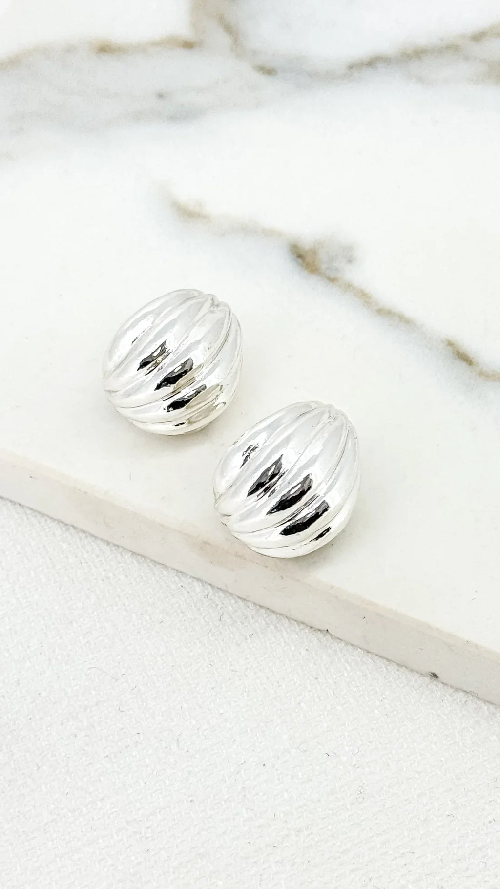 Envy Silver Earrings