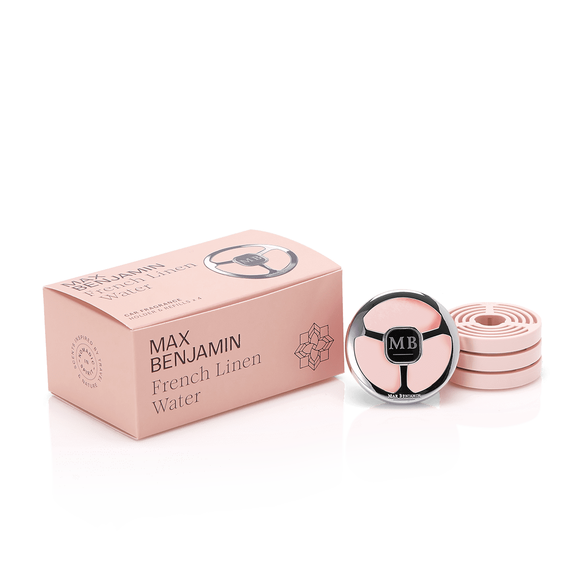 Max Benjamin  Linen Water Car Set