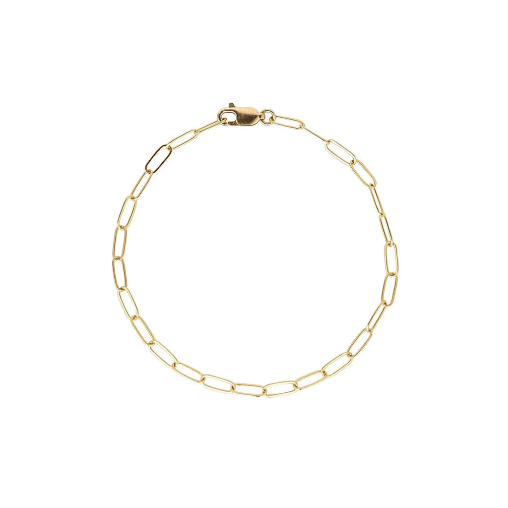 MoMuse Paperclip Chain Bracelet