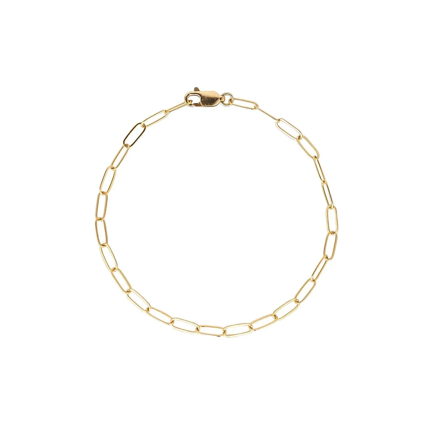 MoMuse Paperclip Chain Bracelet