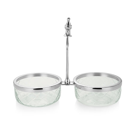 Newbridge Silverware Cut Glass Appetiser Set