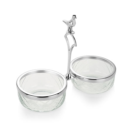 Newbridge Silverware Cut Glass Appetiser Set