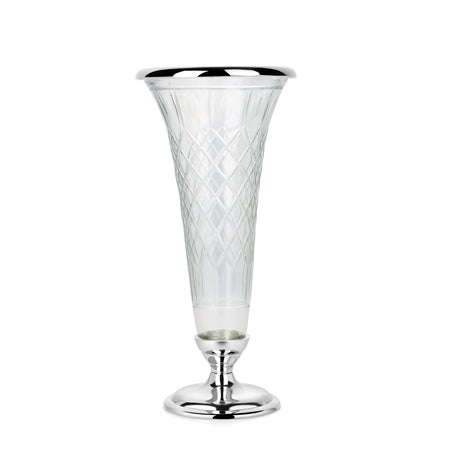 Newbridge Silverware Medium Cut Glass Vase