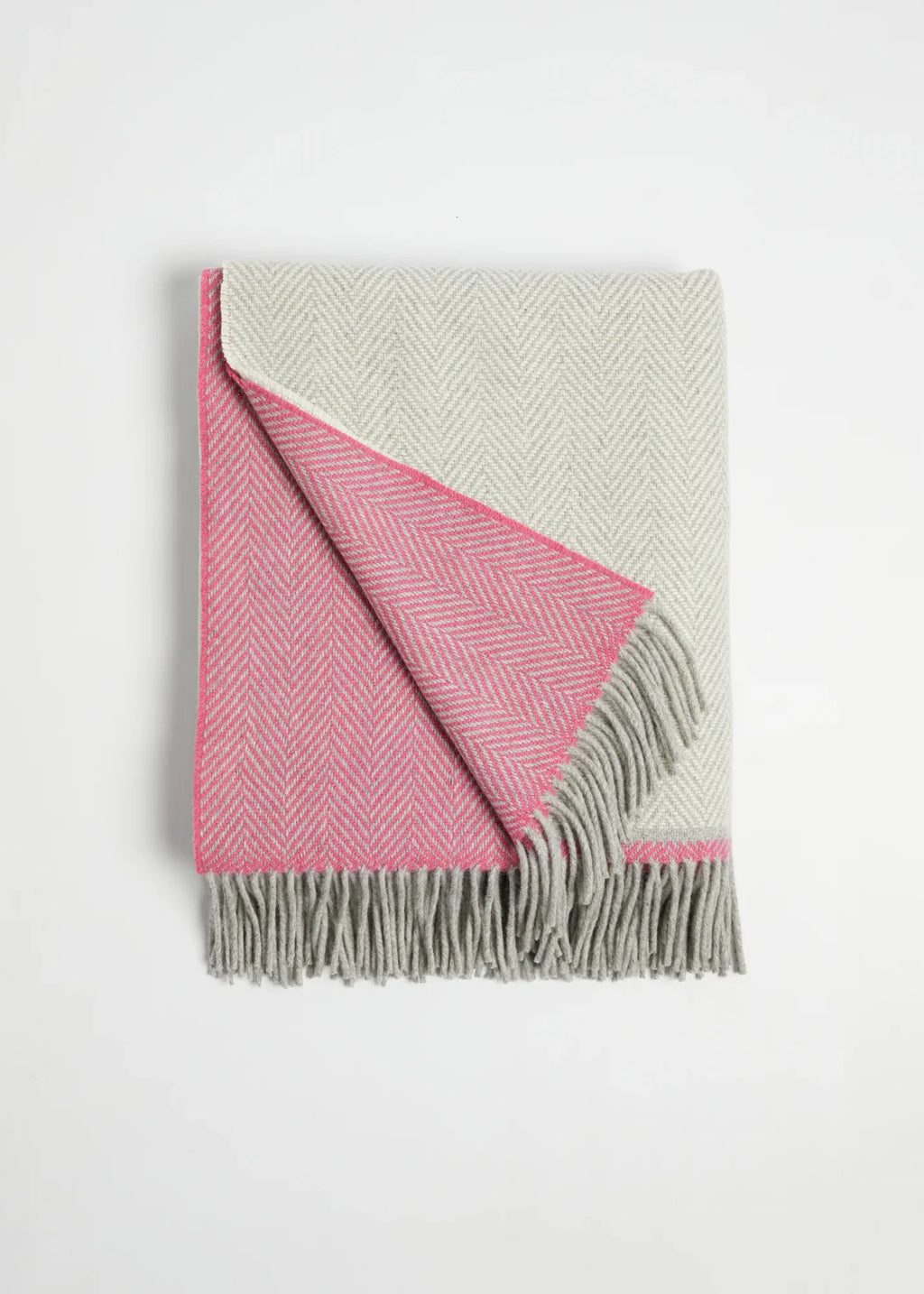 Foxford Lily Cashmere and Lambswool Throw