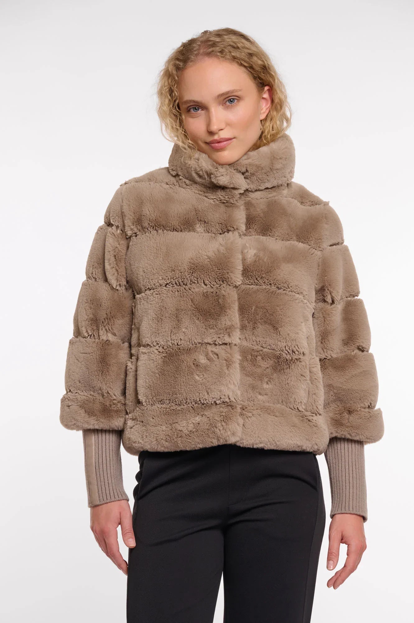 Rino & Pelle Feline Faux Fur Jacket