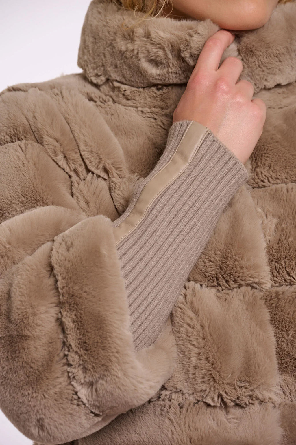 Rino & Pelle Feline Faux Fur Jacket