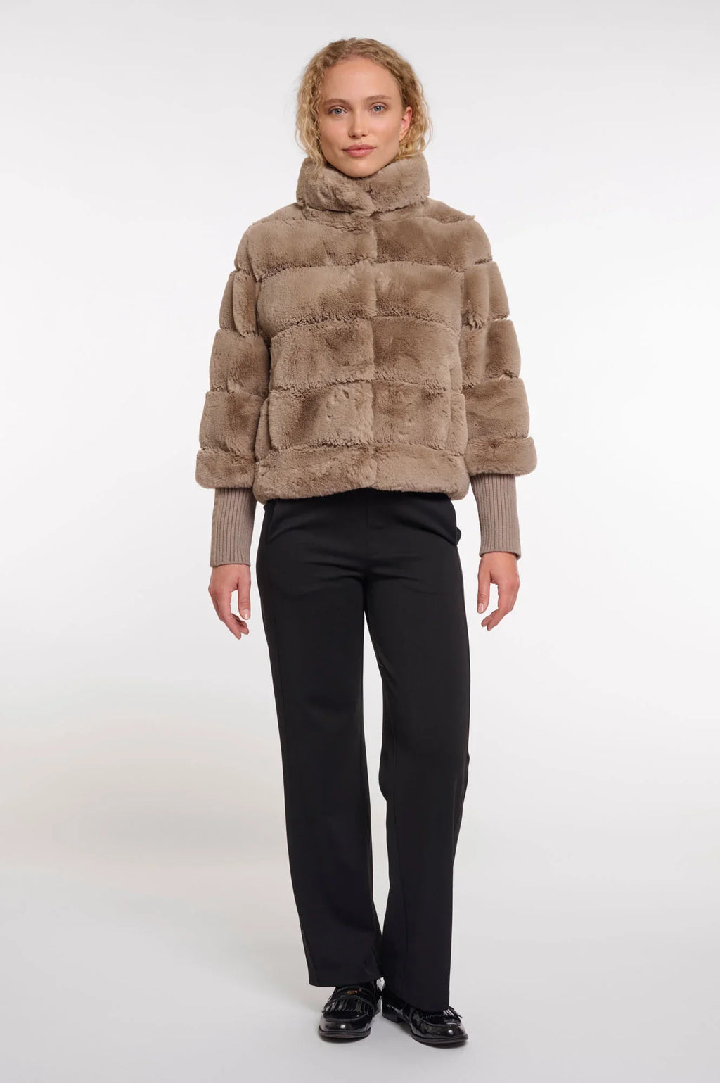 Rino & Pelle Feline Faux Fur Jacket