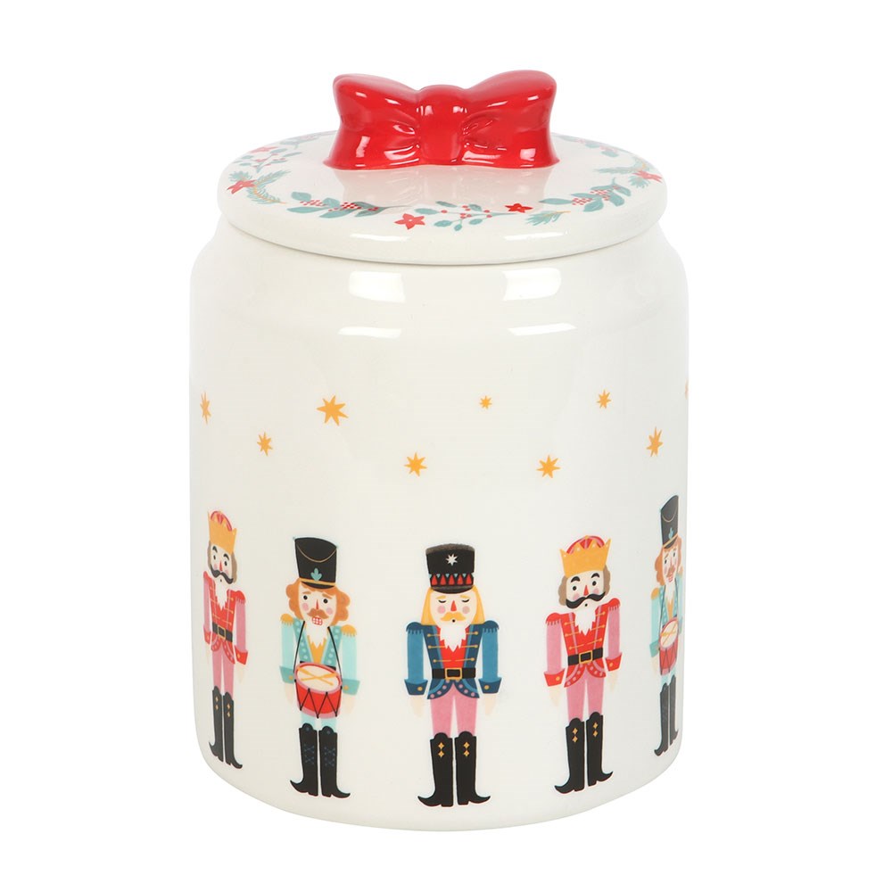 Nutcracker Storage Jar