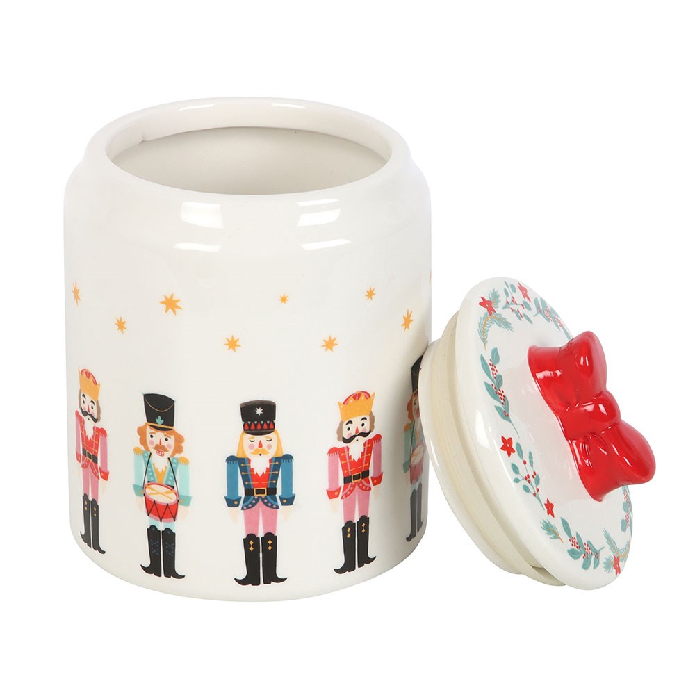 Nutcracker Storage Jar