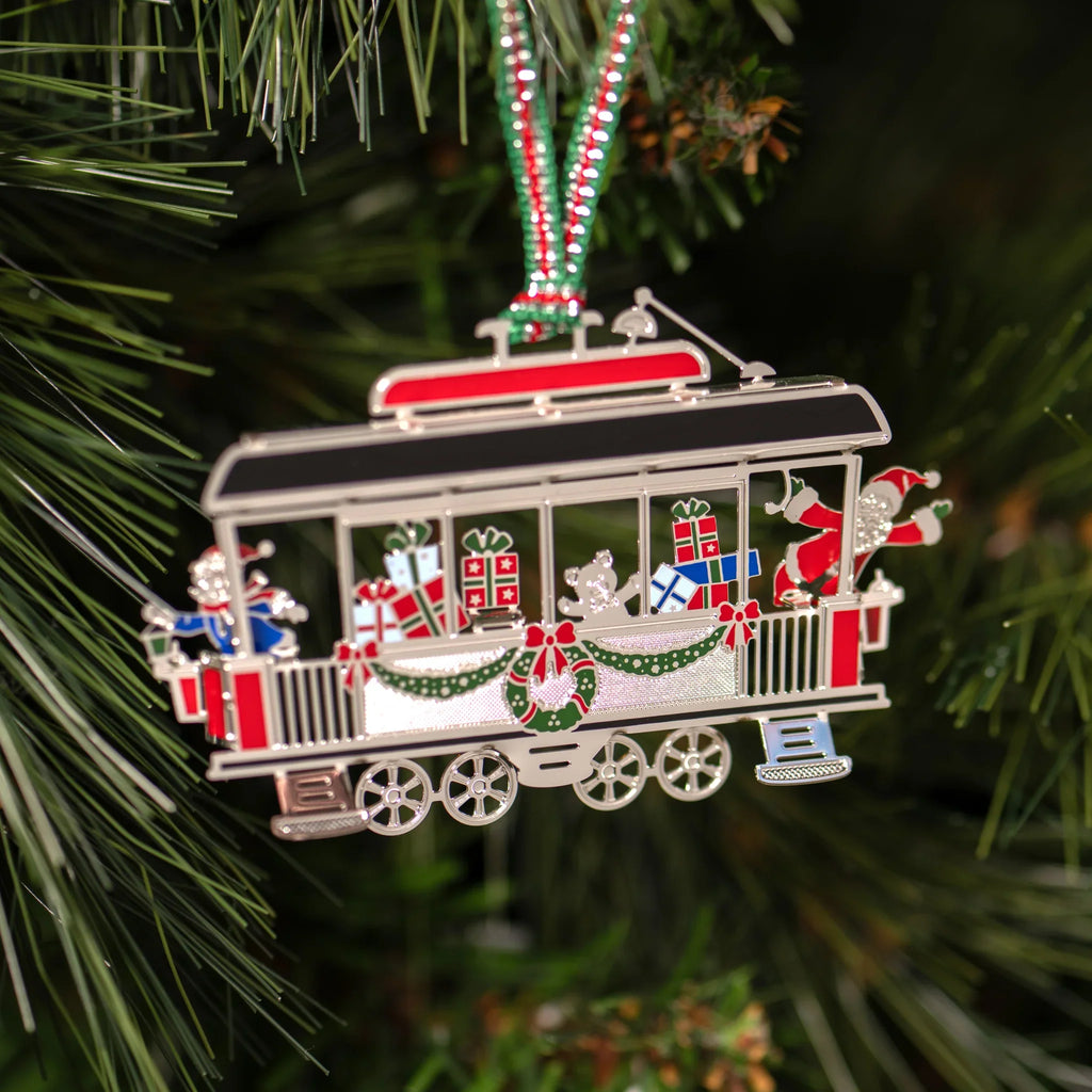 Newbridge Silverware | Tram Carriage Christmas Decoration