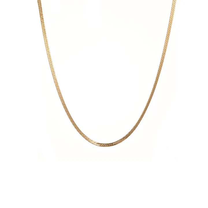 Scribble & Stone 14kt GoldFill Herringbone Chain