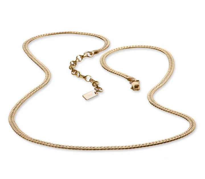 Scribble & Stone 14kt GoldFill Herringbone Chain
