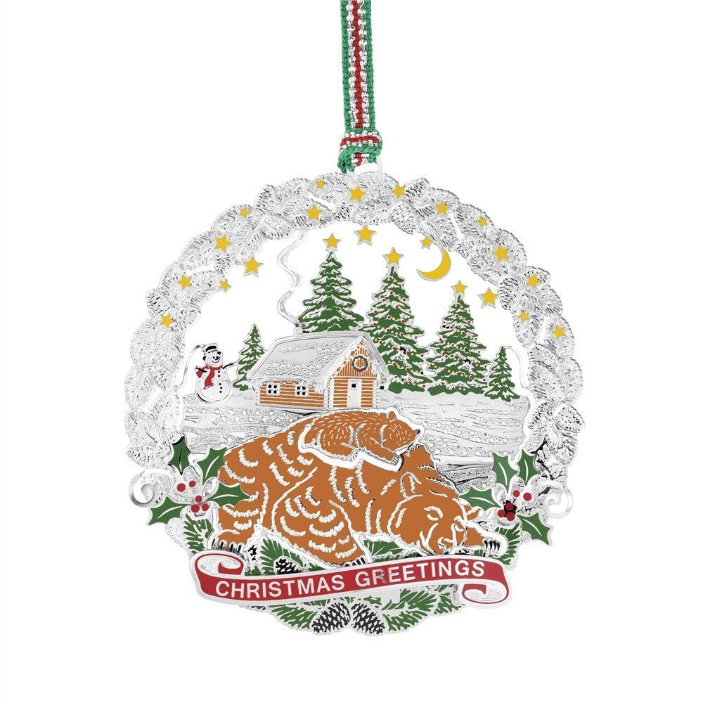 Newbridge Silverware | Sleeping Bears Christmas Tree Decoration