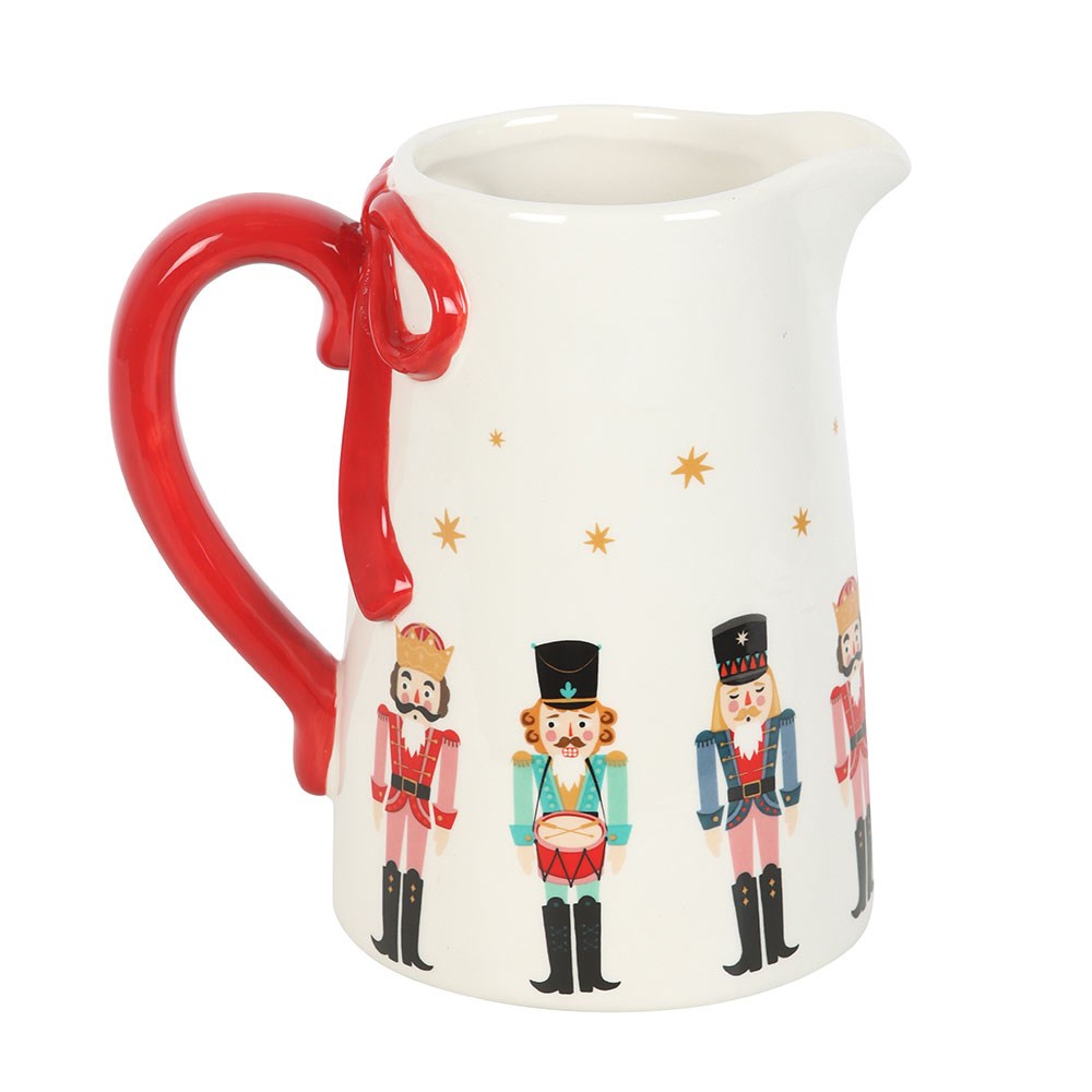 Nutcracker Christmas Jug