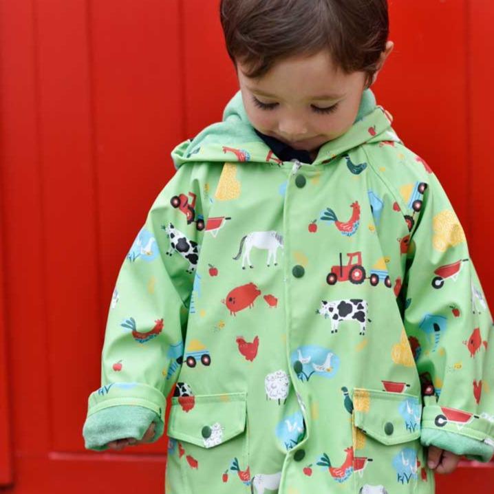 Powell Craft Raincoat , On The Farm